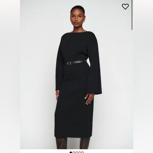 Reformation Lindsay Cotton Sweater Dress